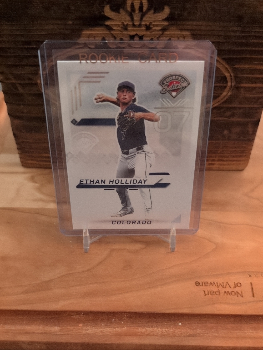 2025 Panini Ethan Holliday Prospect Edition Rookie Card Rockies